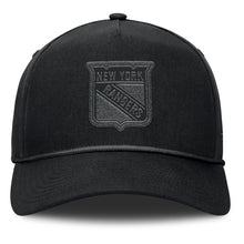 Fanatics New York Rangers A-Frame Black Snapback Hat