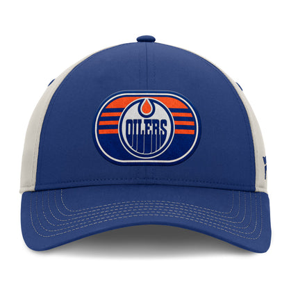 FANATICS EDMONTON OILERS 2025 STANLEY CUP PLAYOFFS LOCKER ROOM ADJUSTABLE HAT