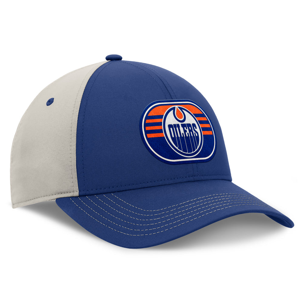 FANATICS EDMONTON OILERS 2025 STANLEY CUP PLAYOFFS LOCKER ROOM ADJUSTABLE HAT