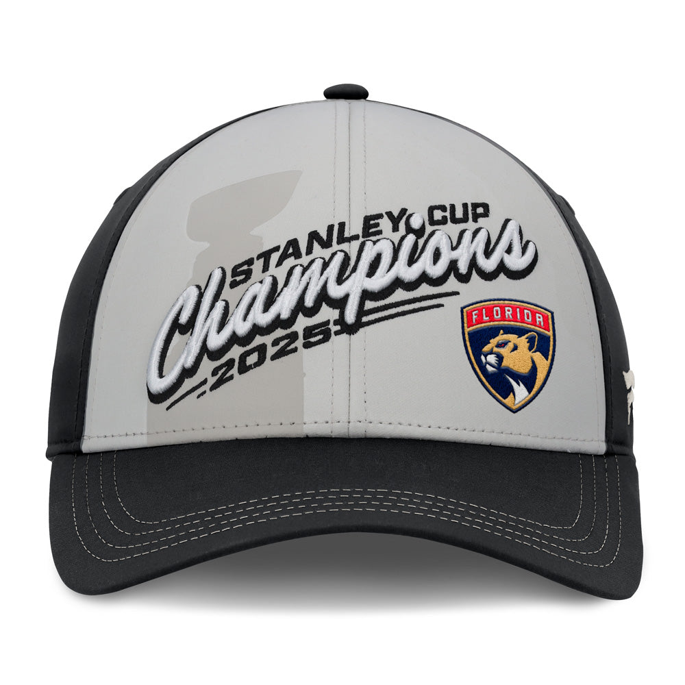 FANATICS FLORIDA PANTHERS LOCKER ROOM 2025 STANLEY CUP CHAMPIONS HAT