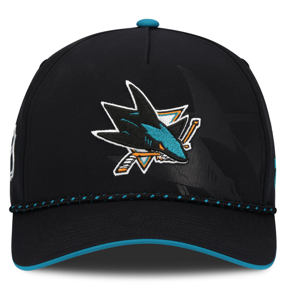 Fanatics San Jose Sharks 2026 Draft Podium Adult Black Hat