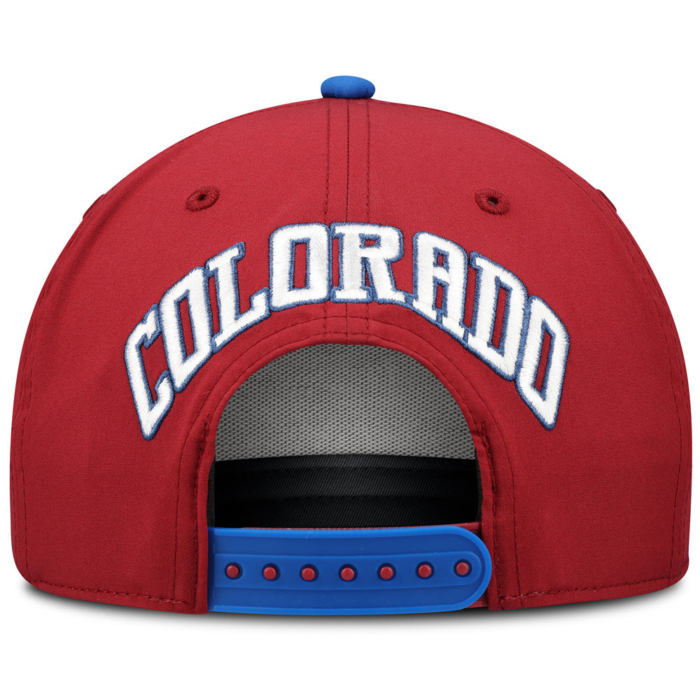 Fanatics Colorado Avalanche 2026 Draft Podium Adult Burgundy Hat