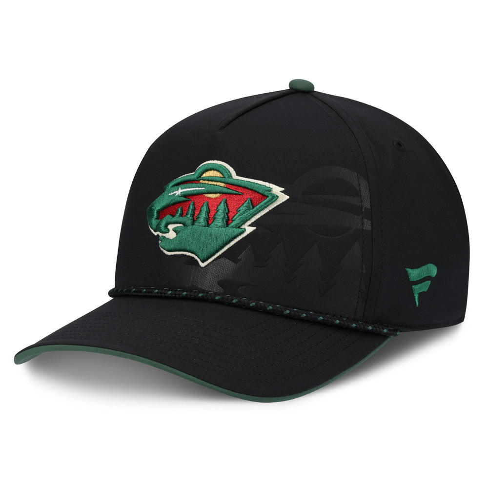 Fanatics Minnesota Wild 2026 Draft Podium Adult Black Hat