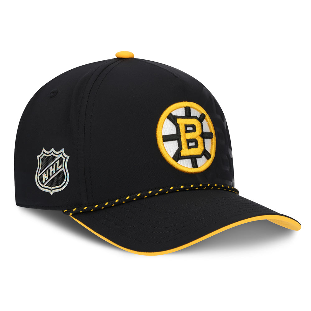 Fanatics Boston Bruins 2026 Draft Podium Adult Black Hat