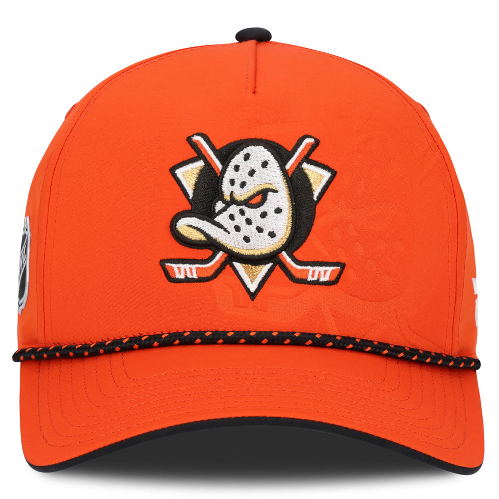 Fanatics Anaheim Ducks 2026 Draft Podium Adult Orange Hat