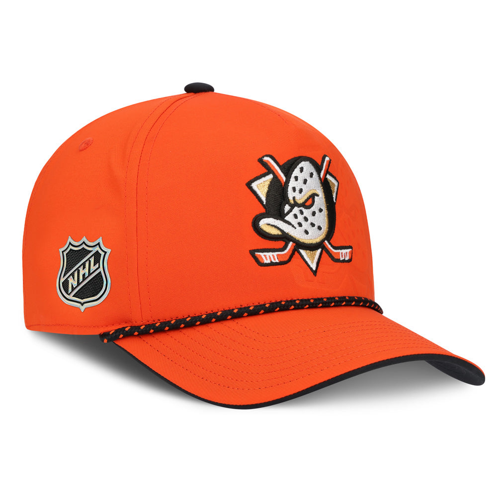 Fanatics Anaheim Ducks 2026 Draft Podium Adult Orange Hat