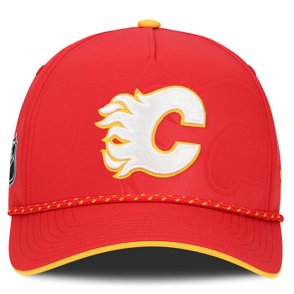 Fanatics Calgary Flames 2026 Draft Podium Adult Red Hat