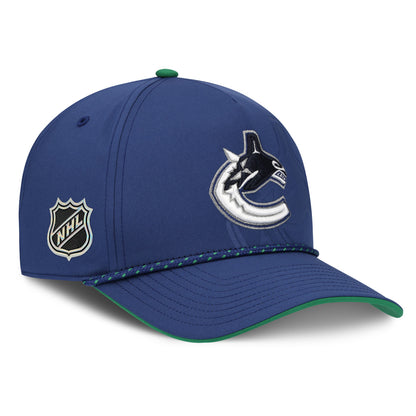 Fanatics Vancouver Canucks 2026 Draft Podium Adult Blue Hat