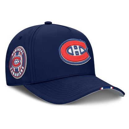 Montreal Canadiens NHL Draft Podium Adjustable Meshback Cap