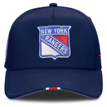 New York Rangers NHL Draft Podium Adjustable Meshback Hat