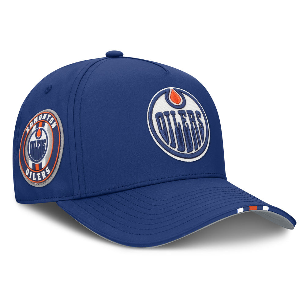 Fanatics Edmonton Oilers NHL Draft Podium Adult Hat