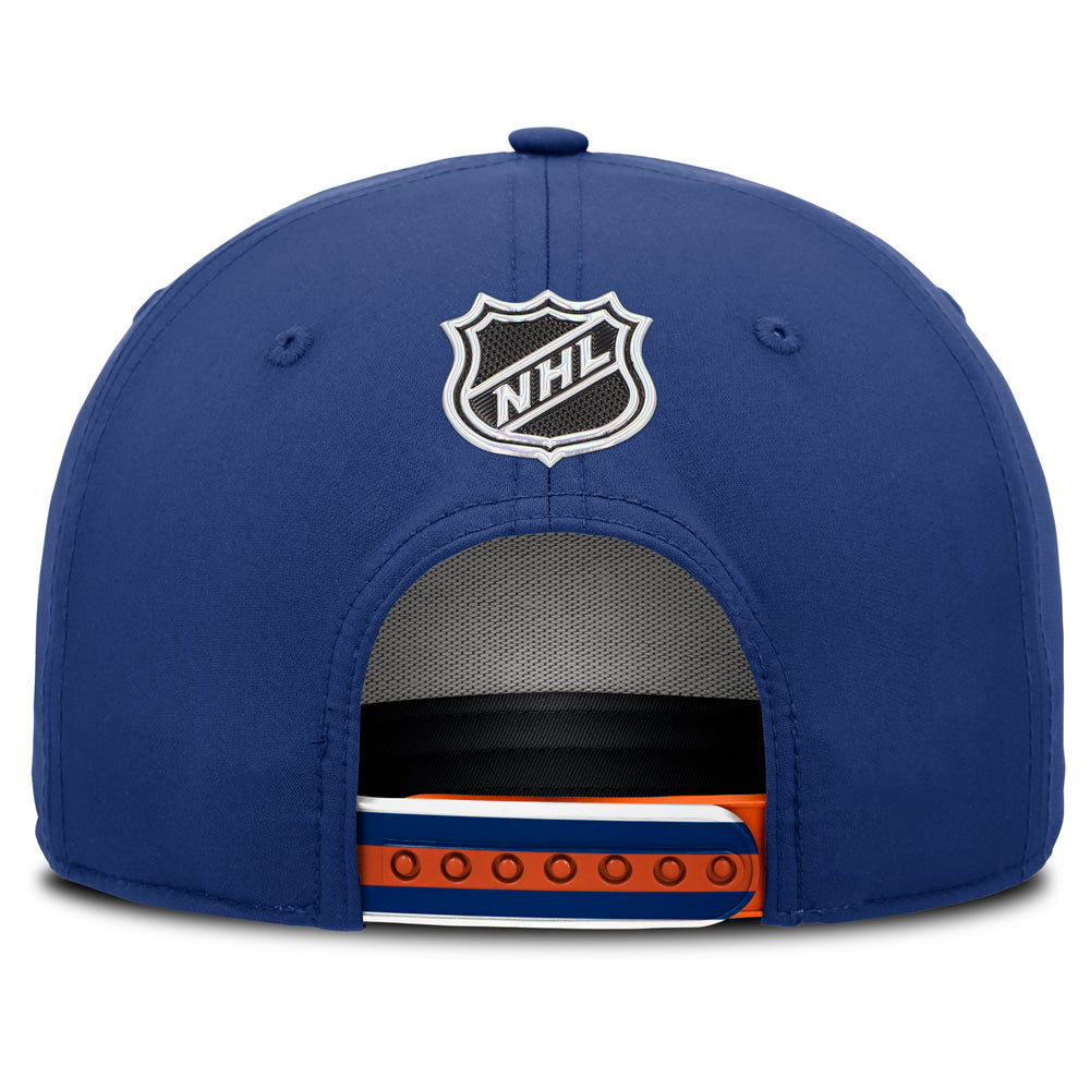 Fanatics Edmonton Oilers NHL Draft Podium Adult Hat