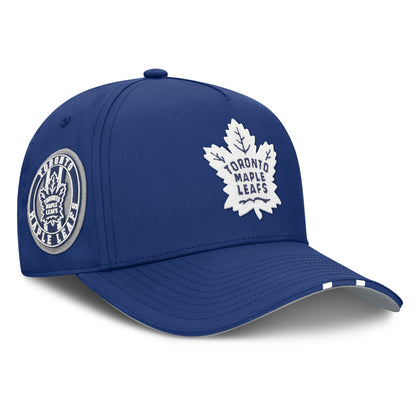 Fanatics Toronto Maple Leafs NHL Draft Podium Blue Adjustable Hat