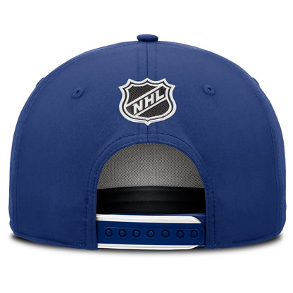 Fanatics Toronto Maple Leafs NHL Draft Podium Blue Adjustable Hat