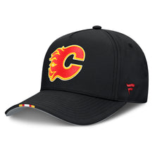 Fanatics Calgary Flames NHL Draft Podium Black Adjustable Hat