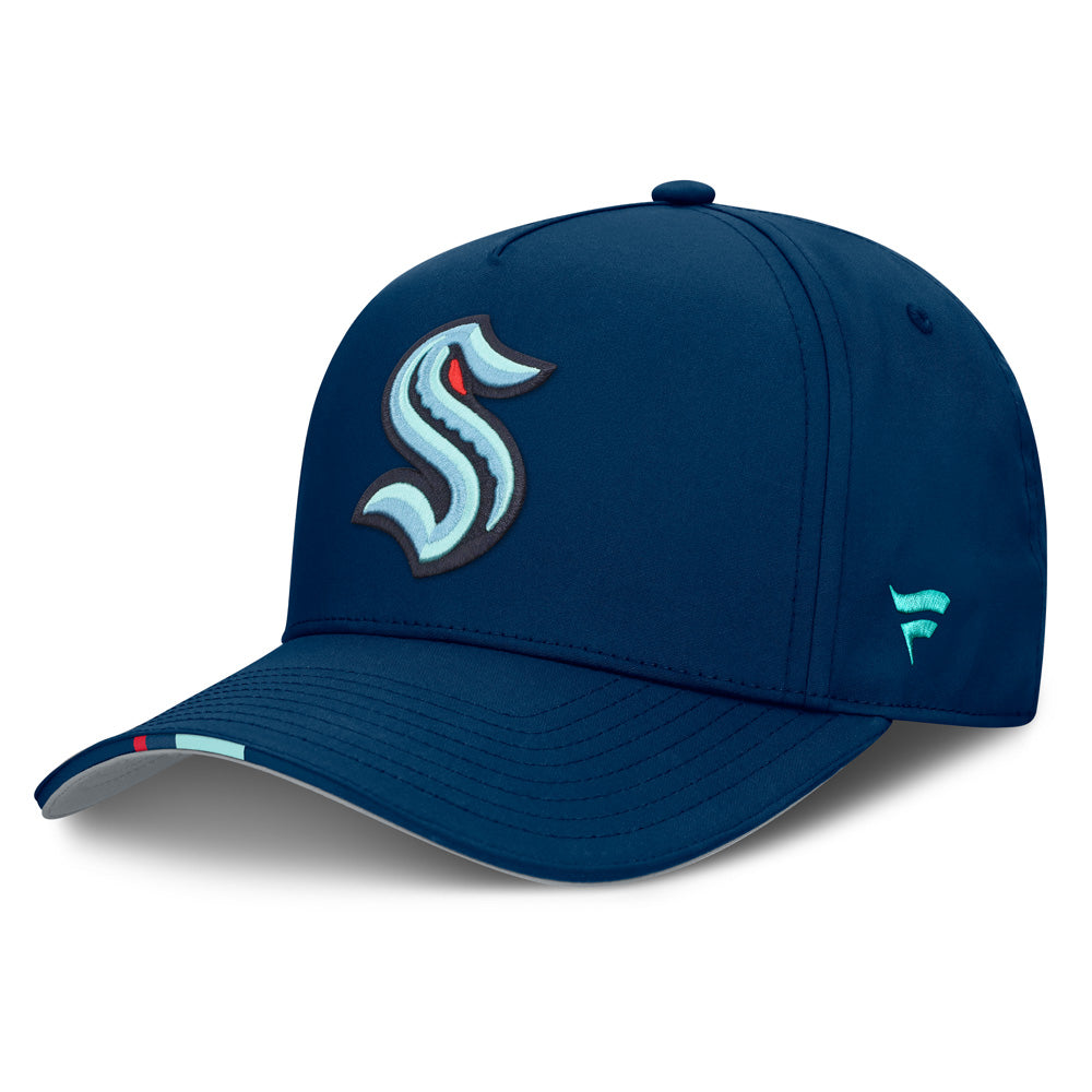 Seattle Kraken NHL Draft Podium Adjustable Meshback Hat