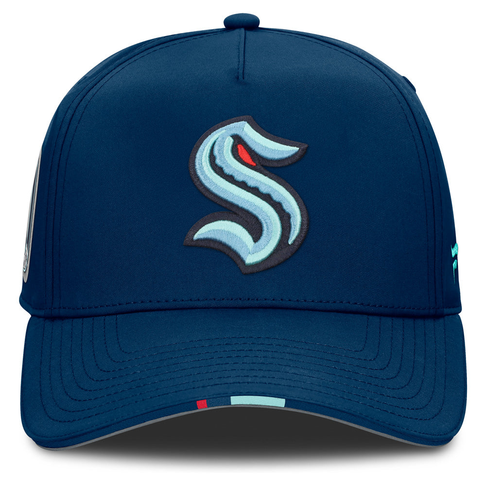 Seattle Kraken NHL Draft Podium Adjustable Meshback Hat