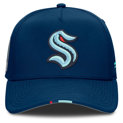 Seattle Kraken NHL Draft Podium Adjustable Meshback Hat