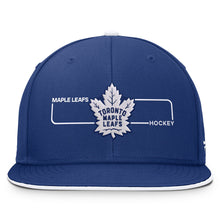 Fanatics Toronto Maple Leafs Authentic Pro Rink 3 Blue Snapback Hat