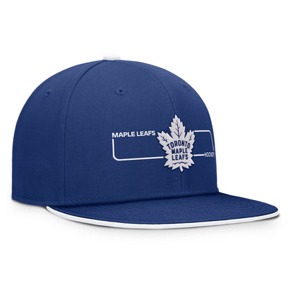 Fanatics Toronto Maple Leafs Authentic Pro Rink 3 Blue Snapback Hat