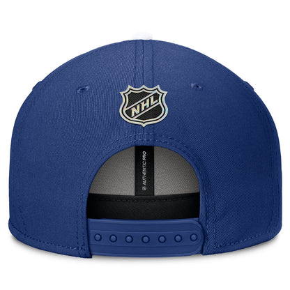 Fanatics Toronto Maple Leafs Authentic Pro Rink 3 Blue Snapback Hat