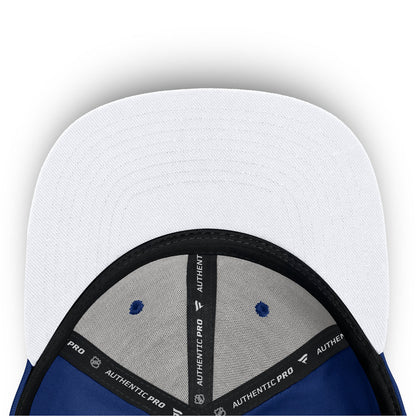 Fanatics Toronto Maple Leafs Authentic Pro Rink 3 Blue Snapback Hat