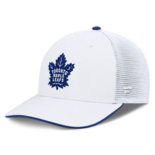 Fanatics Toronto Maple Leafs Authentic Pro Rink 5 Midcrown White Snapback Hat