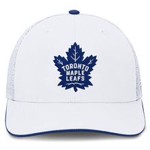 Fanatics Toronto Maple Leafs Authentic Pro Rink 5 Midcrown White Snapback Hat