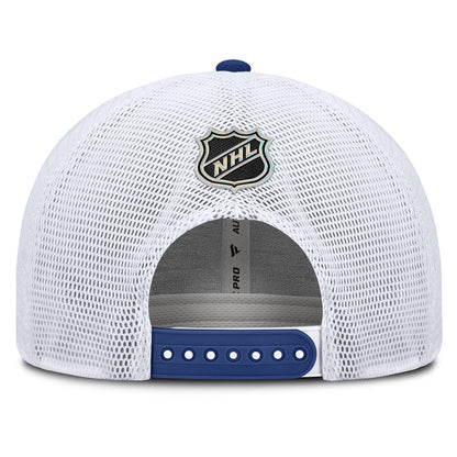 Fanatics Toronto Maple Leafs Authentic Pro Rink 5 Midcrown White Snapback Hat