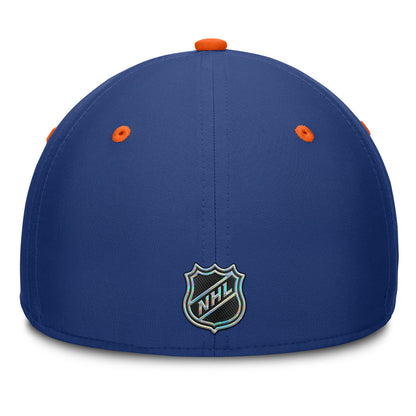 Fanatics Edmonton Oilers Authentic Pro Rink 10 Blue Stretch Hat