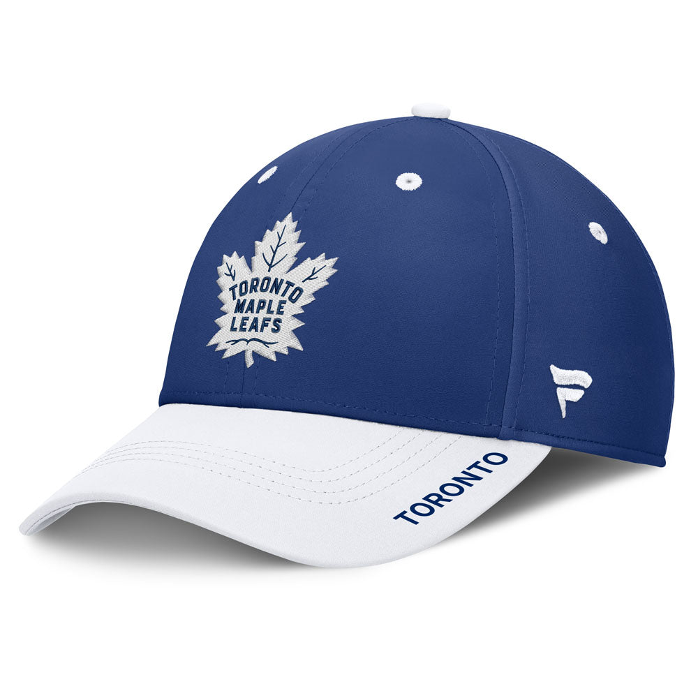 Fanatics Toronto Maple Leafs Authentic Pro Rink 10 Blue Stretch Hat