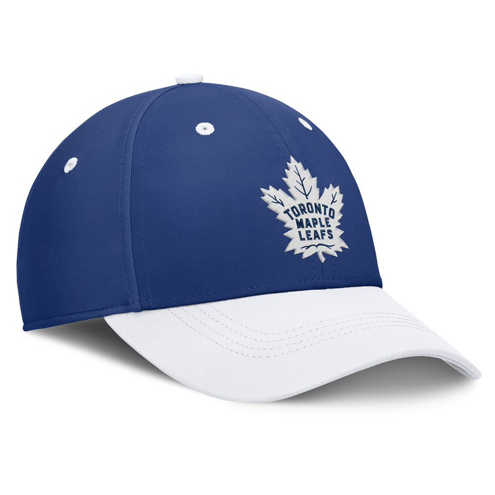Fanatics Toronto Maple Leafs Authentic Pro Rink 10 Blue Stretch Hat