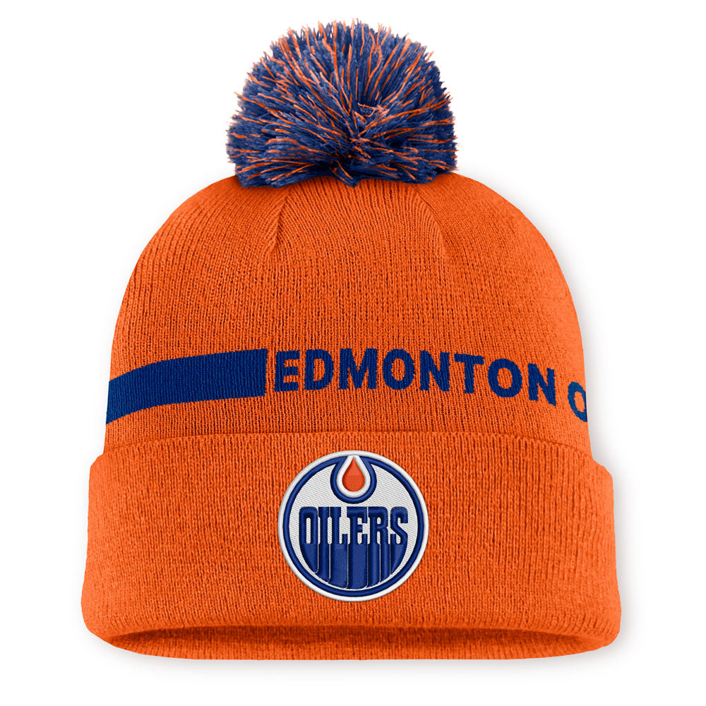 Fanatics Edmonton Oilers Authentic Pro Rink 14 Orange Toque