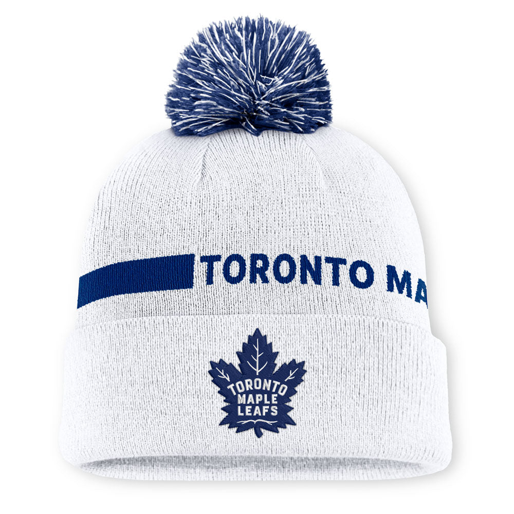 Fanatics Toronto Maple Leafs Authentic Pro Rink 14 White Toque