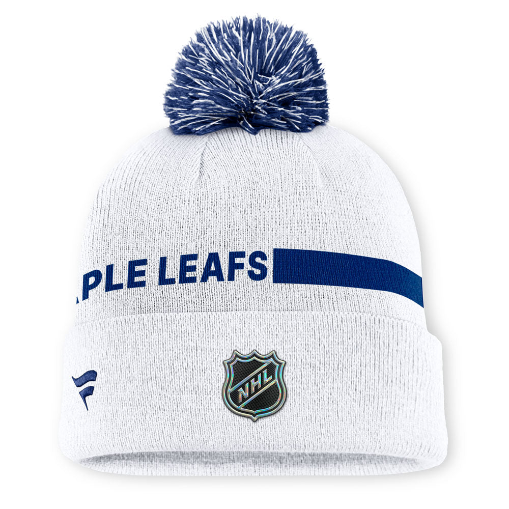 Fanatics Toronto Maple Leafs Authentic Pro Rink 14 White Toque