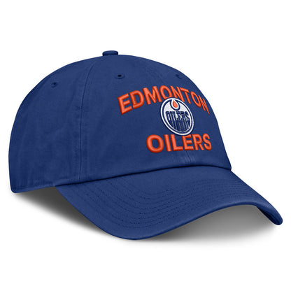 Fanatics Edmonton Oilers Authentic Pro Rink 15 Adjustable Blue Hat