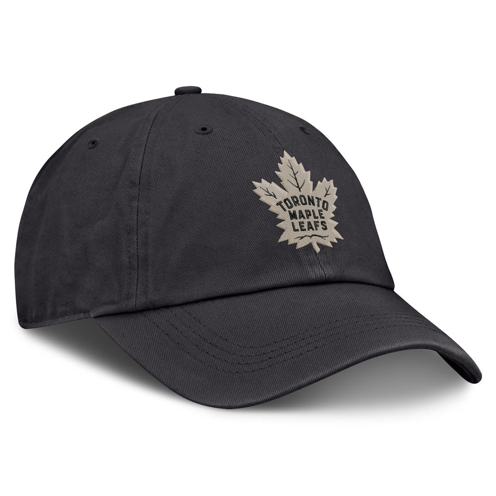 Fanatics Toronto Maple Leafs Authentic Pro Road 2 Utopia Adjustable Black Hat