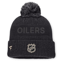 Fanatics Edmonton Oilers Authentic Pro Road 7 Black Toque