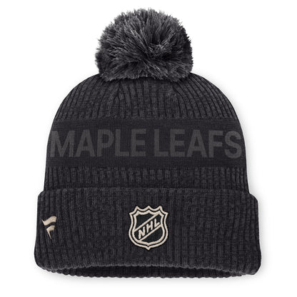 Fanatics Toronto Maple Leafs Authentic Pro Road 7 Black Toque