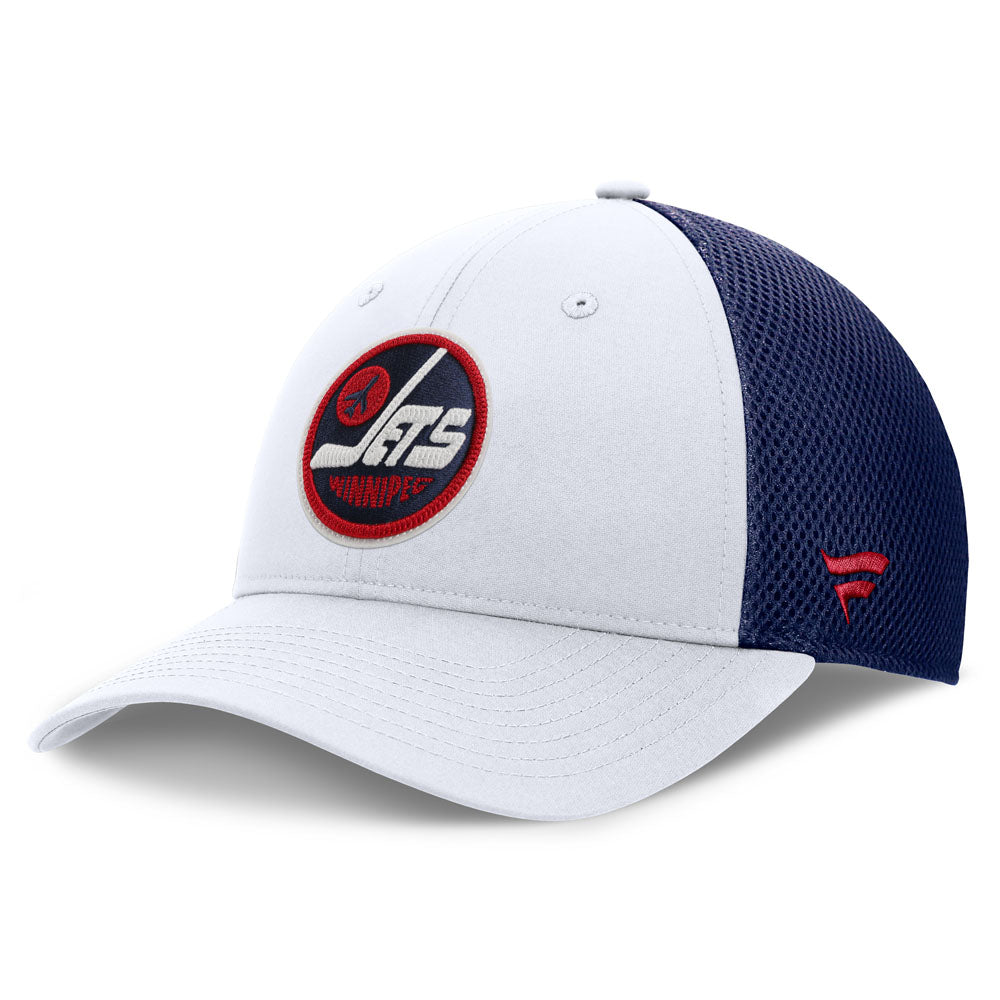 Fanatics Winnipeg Jets 2026 Heritage Classic White Meshback Hat