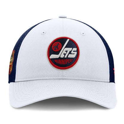 Fanatics Winnipeg Jets 2026 Heritage Classic White Meshback Hat