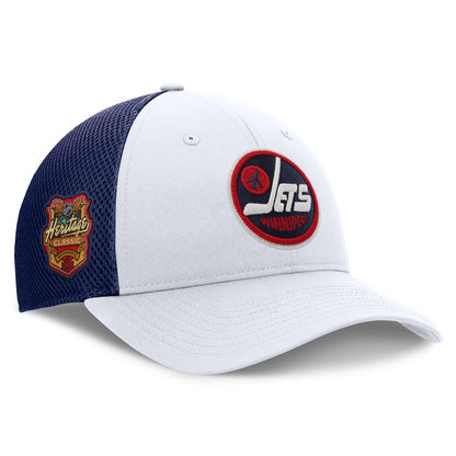 Fanatics Winnipeg Jets 2026 Heritage Classic White Meshback Hat