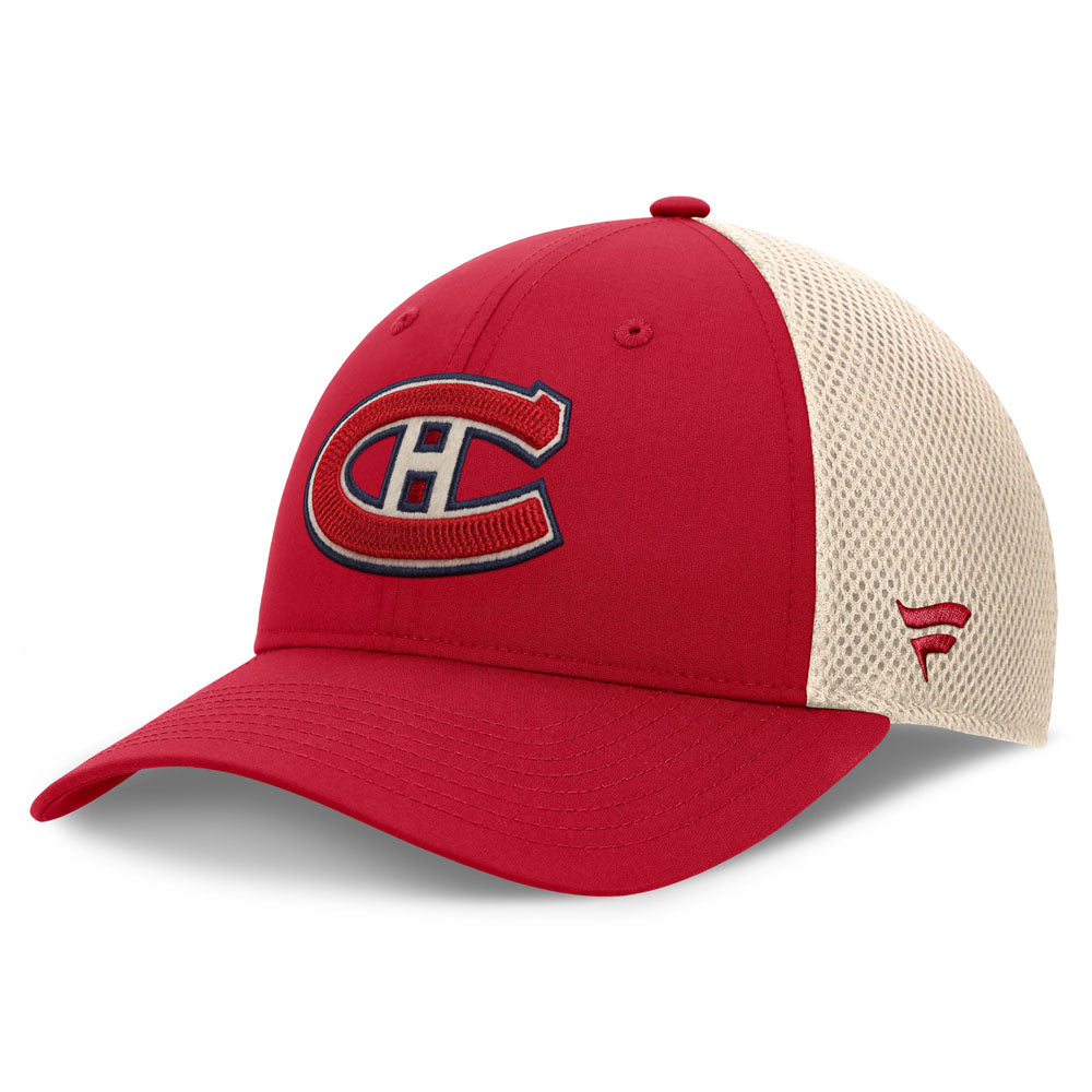 Fanatics Montreal Canadiens 2026 Heritage Classic Red Meshback Hat