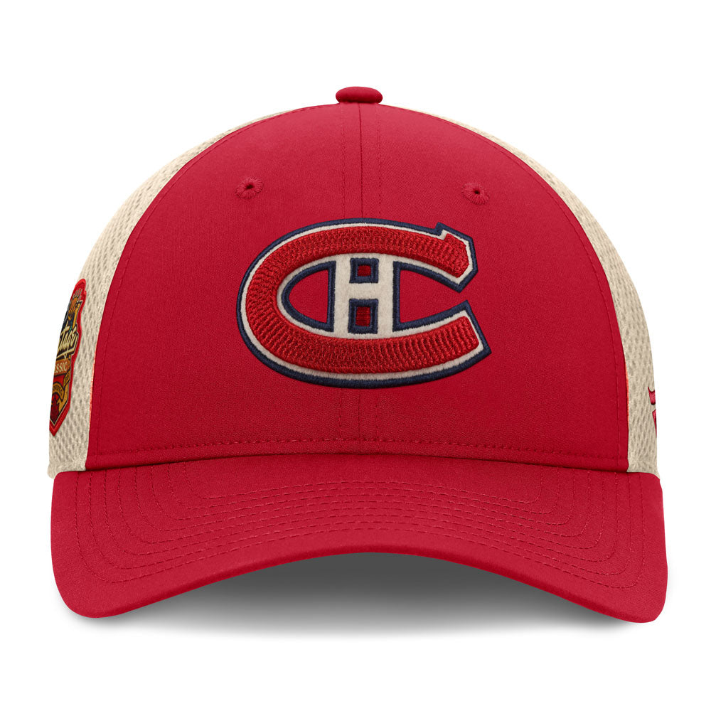 Fanatics Montreal Canadiens 2026 Heritage Classic Red Meshback Hat