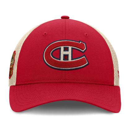 Fanatics Montreal Canadiens 2026 Heritage Classic Red Meshback Hat