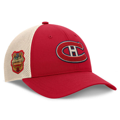 Fanatics Montreal Canadiens 2026 Heritage Classic Red Meshback Hat