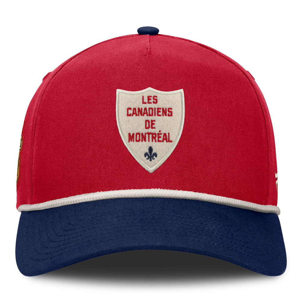 Fanatics Montreal Canadiens 2026 Heritage Classic Red A Frame Hat