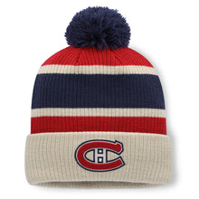 Fanatics Montreal Canadiens 2026 Heritage Classic Pom Knit Toque