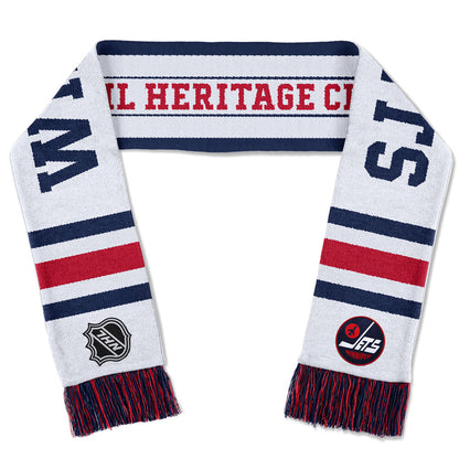 Fanatics Winnipeg Jets 2026 Heritage Classic White Scarf