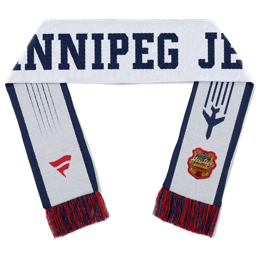 Fanatics Winnipeg Jets 2026 Heritage Classic White Scarf